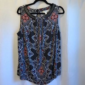 Magnolia Grace 1x Sleeveless Top